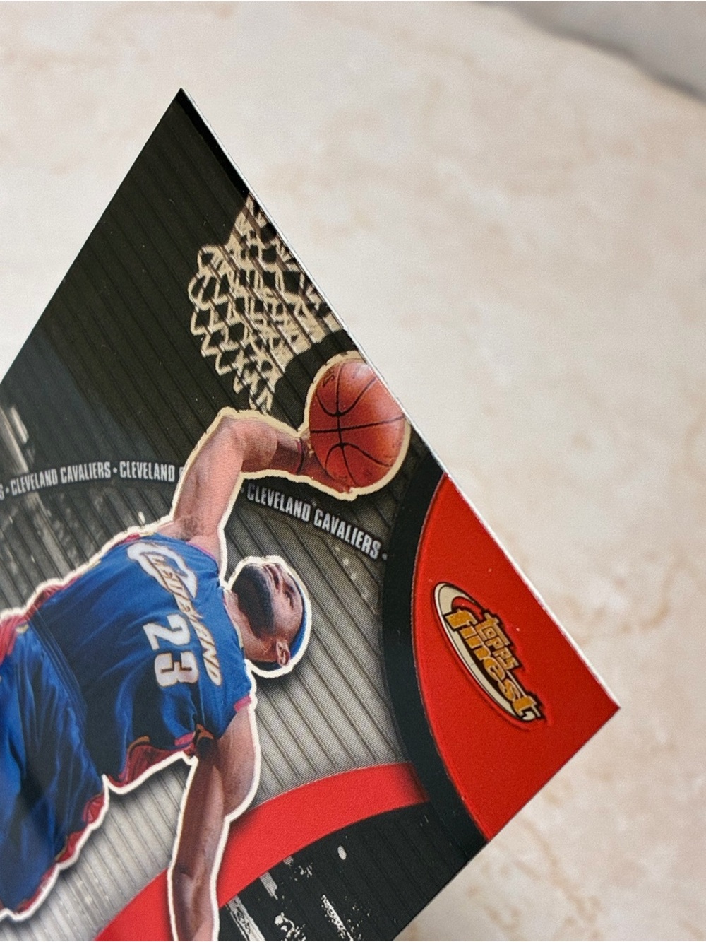 LeBron James 2007-08 Topps Finest Basketball Card #40 - Picture 2 of 6